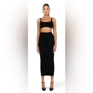 NEW Naked Wardrobe Black Skirt